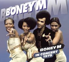 Photo de Boney M. en concert en 1979